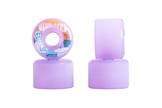 Nana - Bludgers 62mm 82a Skateboard Wheels Lavender Rinse