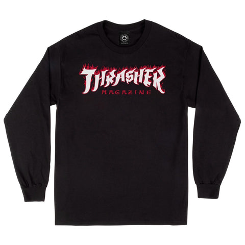 Thrasher - Possessed Long Sleeve T-Shirt Black