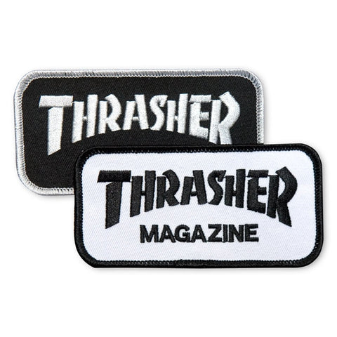 Thrasher Magazine Patch black/white
