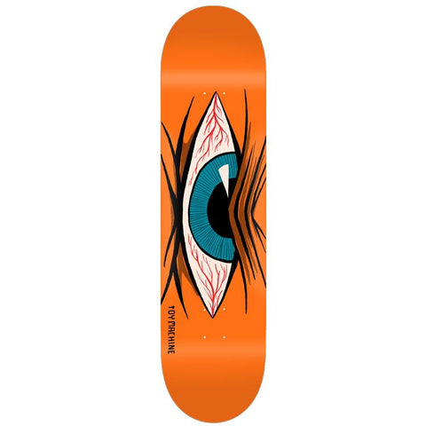 Toy Machine - Mad Eye Skateboard Deck Orange 8.0''